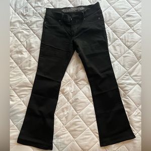 Express barely boot black jeans size 6S